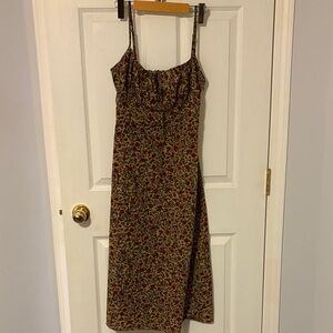 Floral Print Women's Dress